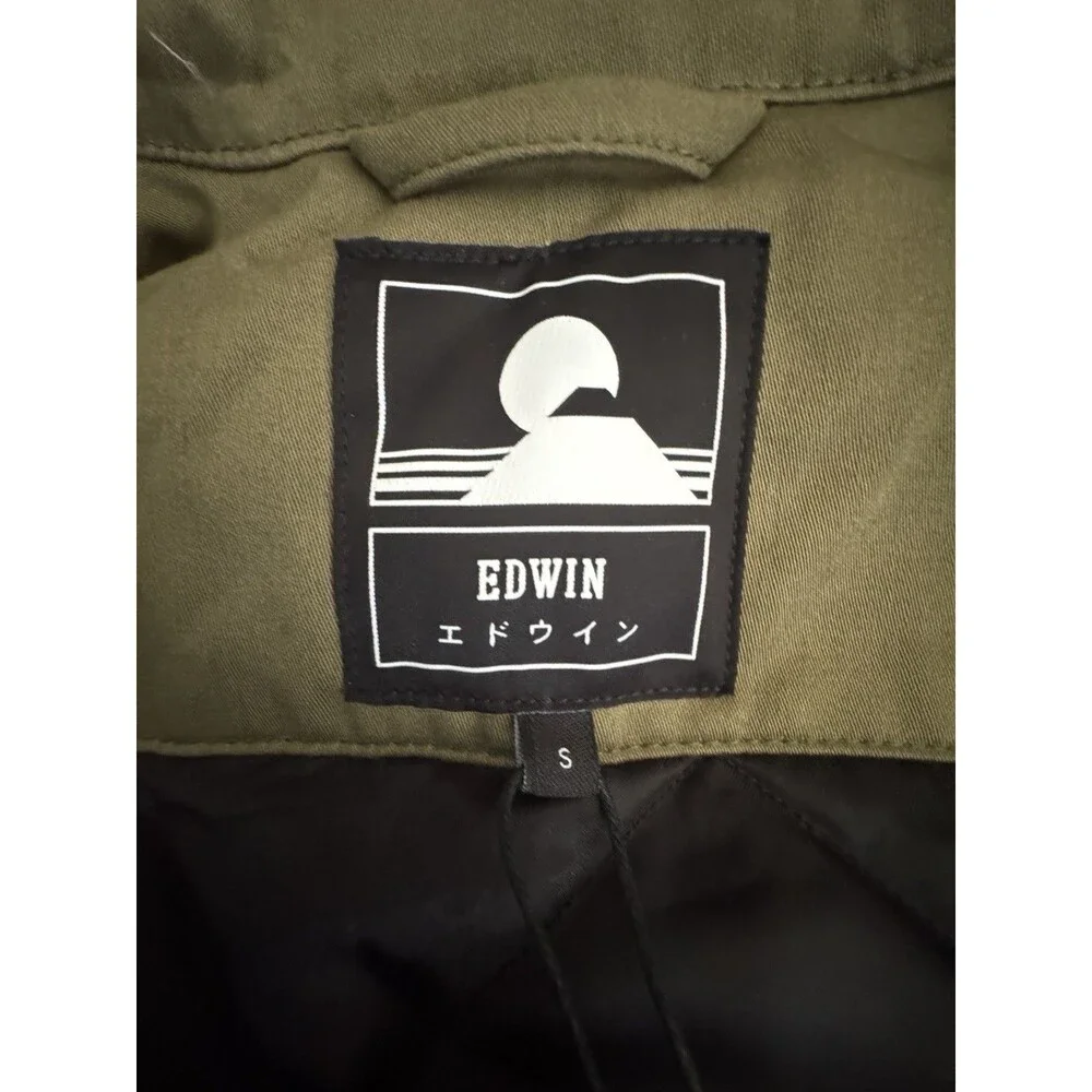 Edwin Europe Military Bomber Lined Martini Olive‎ Men’s Size Small
